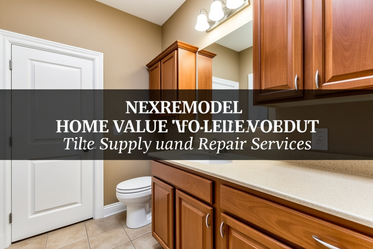 NexRemodel Customer Focus: Success Stories Highlight the Benefits of Bathroom Tiles and Repair Services